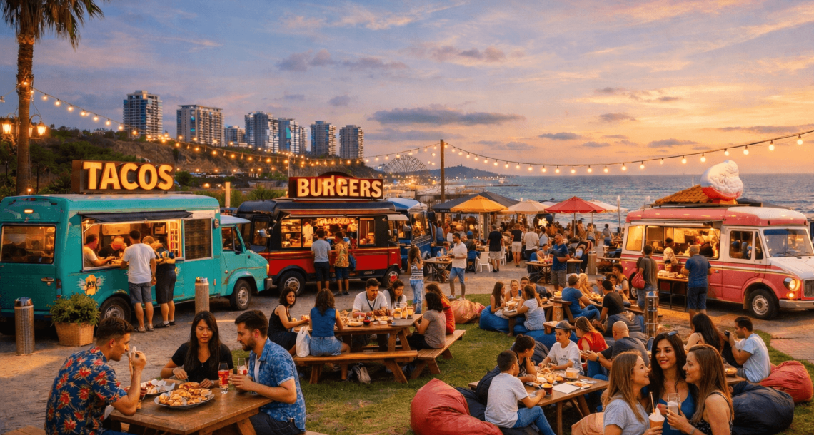 הרצליה יוצאת למכרז הפוד טראקס הגדול בישראל: יותר מ-20 משאיות מזון ייפעלו ברחבי העיר ובשכונות