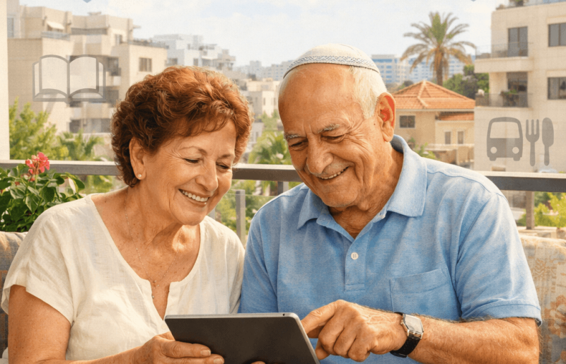 עיריית הרצליה משיקה את “זמן זהב”: כל השירותים העירוניים לתושבים הוותיקים בזירה אינטרנטית אחת