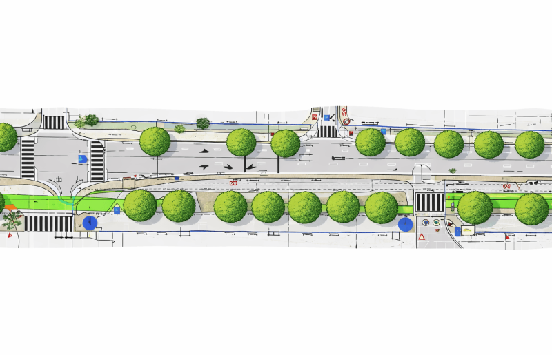 שדרוג רחוב העצמאות בהרצליה יוצא לדרך: תשתיות חדשות, שביל אופניים והרחבת מדרכות