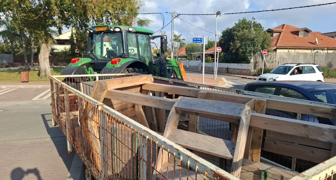 מי גונב מתקנים מחוף הכלבים בהרצליה? המשטרה מצאה אותם במקום הכי מפתיע