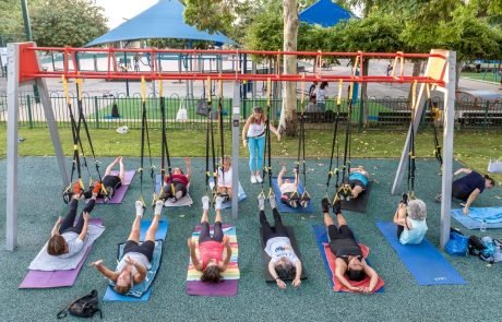 נעים בעיר חוזרת להרצליה: עשרות אימוני כושר באוויר הפתוח וללא תשלום