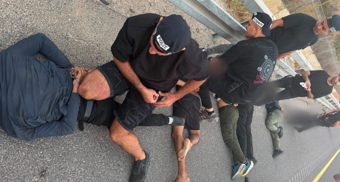 מרדף לילי בהרצליה הסתיים בירי: כנופיית פורצים החשודה בשורת התפרצויות נעצרה