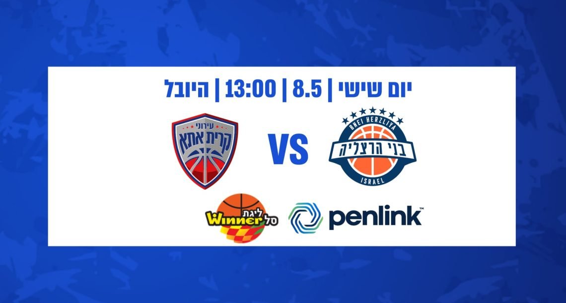 שישי של כדורסל באולם היובל: בני הרצליה מארחת את קרית אתא, כרטיסים החל מ־30 ש"ח